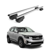 2021-2026 Kia Seltos Roof Rack Cross Bars Silver