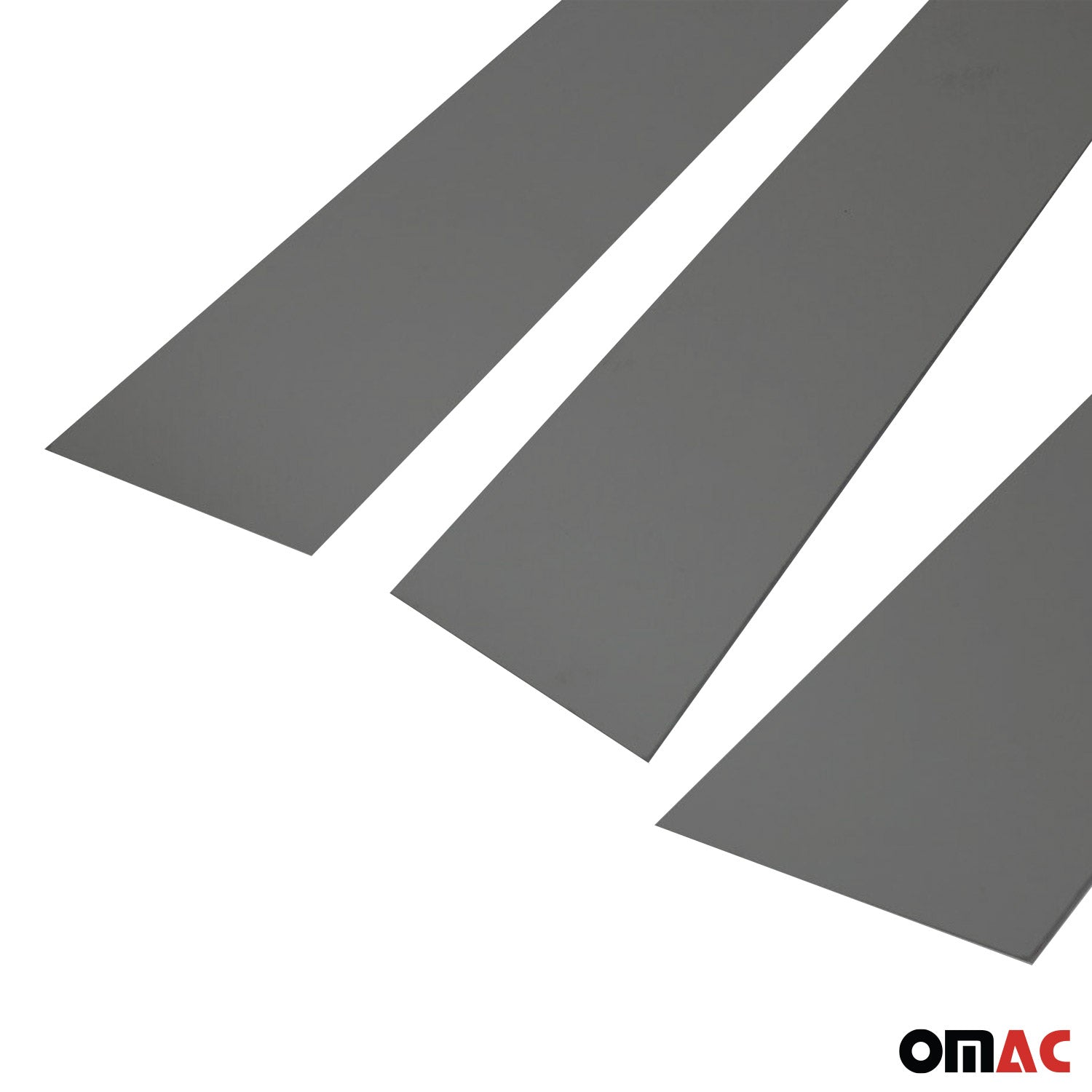 2009-2015 Mercedes GLK Class X204 Window B Pillar Posts Trim Stainless Steel Dark 6x