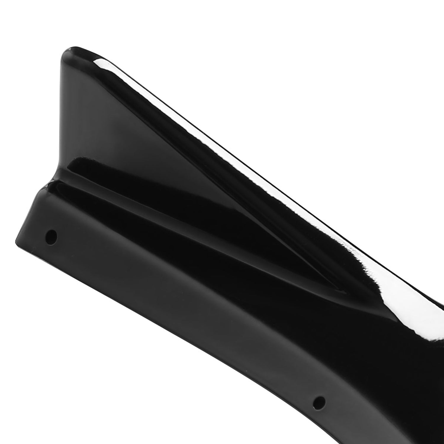 2019-2020 Mazda 3 Glossy Black Polypropylene 3Pcs Front Bumper Lip Set