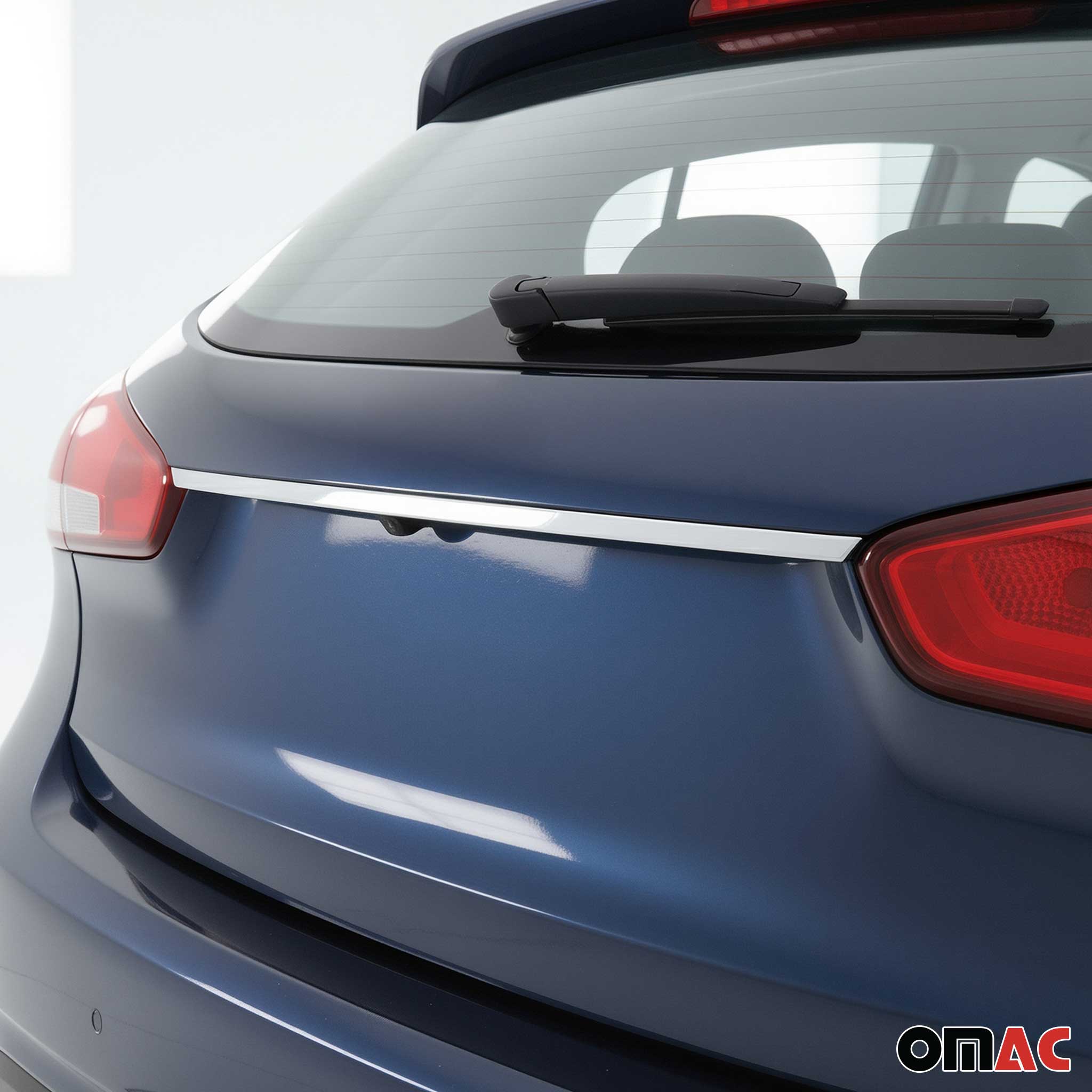 2014-2018 Kia Forte Rear Trunk Tailgate Door Handle Cover Stainless Steel Silver 1Pc