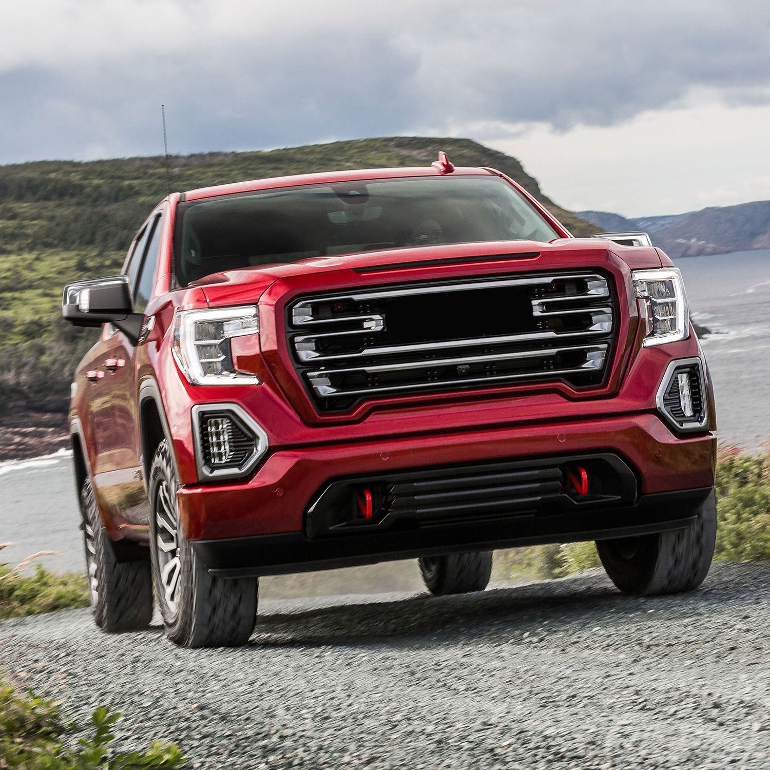 2019-2025 Chevrolet Silverado 1500 / GMC Sierra 1500 Mirror Cover Caps Chrome 2Pcs ABS Plastic