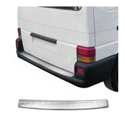 Rear Bumper Sill Cover for Volkswagen Eurovan 1993-2003 Stainless Steel Polished