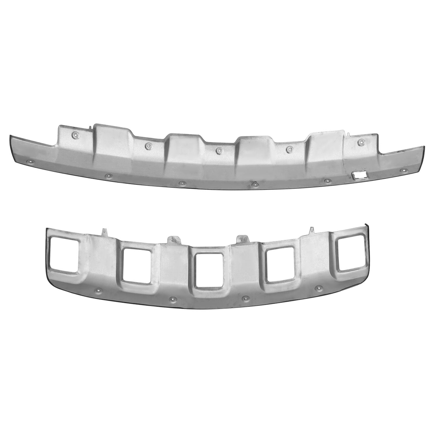 2006-2008 Mercedes Benz W164 ML350 Front & Rear Chrome S.Steel Skid Plate Kit