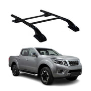 2014-2024 Nissan Navara D23 Roof Rack Rails Side Rails Black