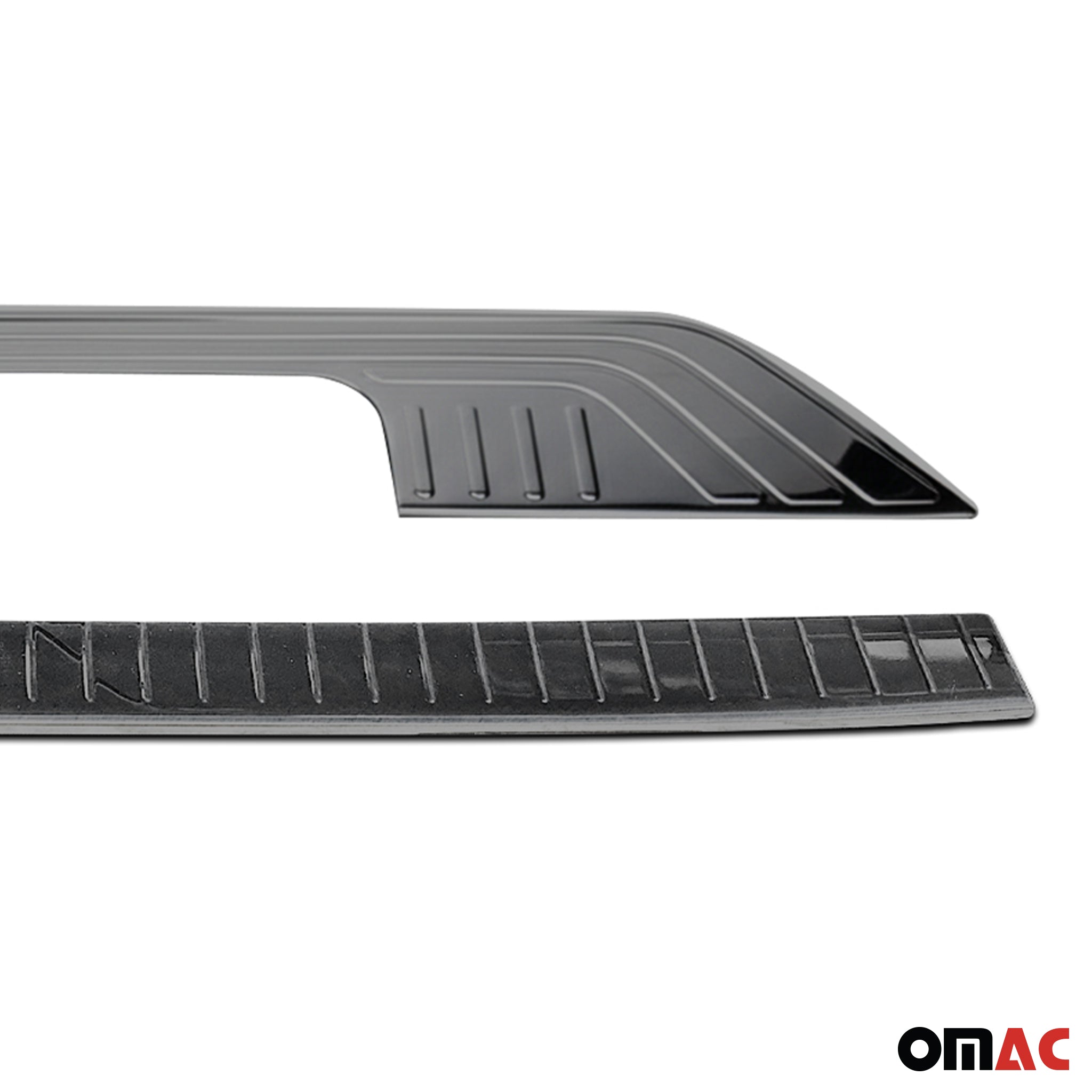 Rear Bumper Guard & Trunk Sill Cover Set for Mercedes Metris 2016-2024 Dark