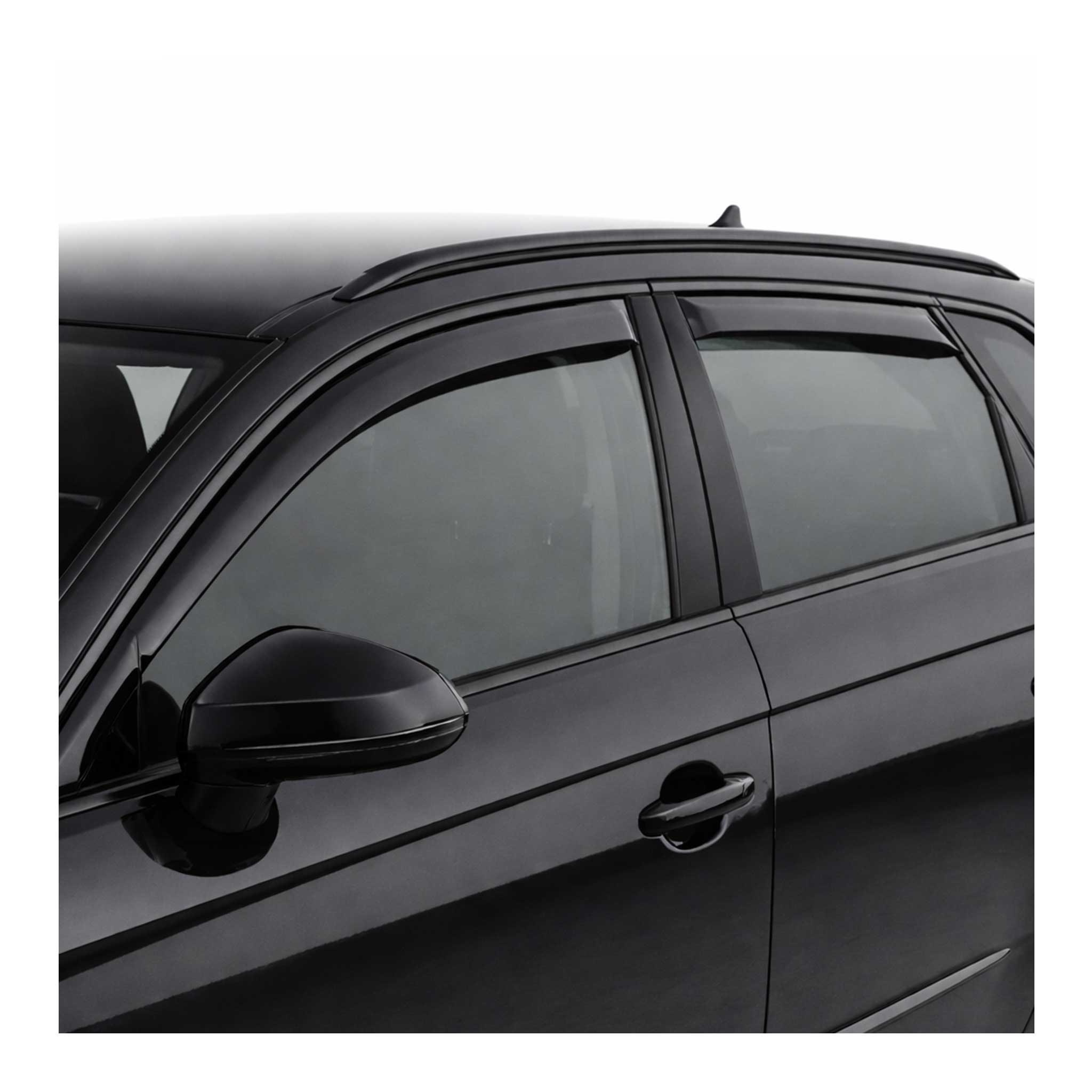 2016-2018 Audi A3 e-tron Sportback 5D Window Visor Vent Rain Deflector 4Pcs Smoke