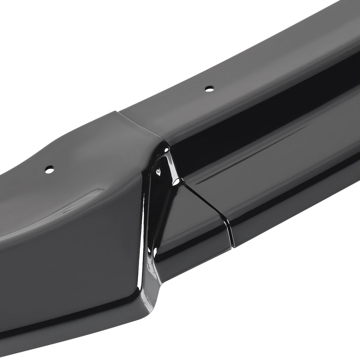 2017-2021 Honda Civic Si Glossy Black 3Pcs Front Bumper Lip Spoiler Kit