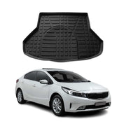 2019-2024 Kia Forte Sedan Cargo Liner Trunk Mat All Weather Black