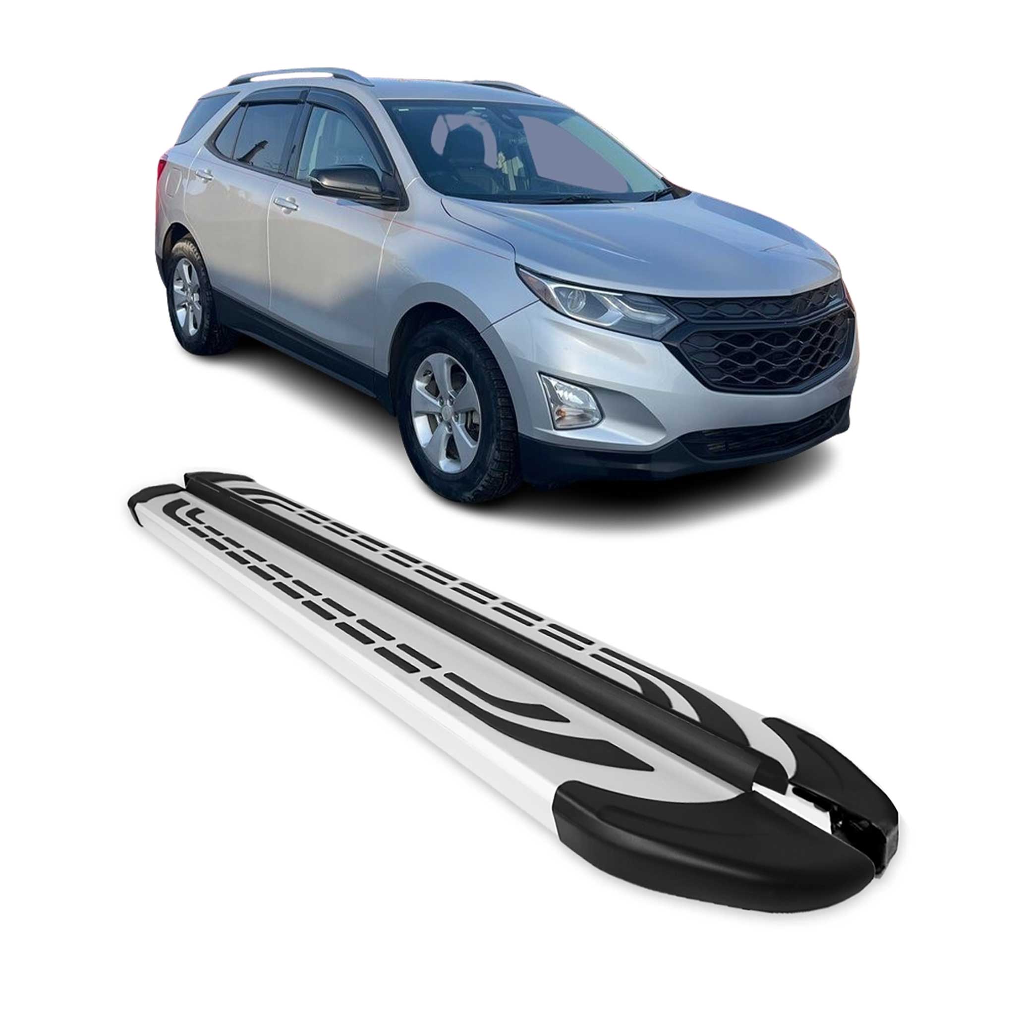 2018-2024 Chevrolet Equinox / GMC Terrain Nerf Bar Side Step Running Boards Alu