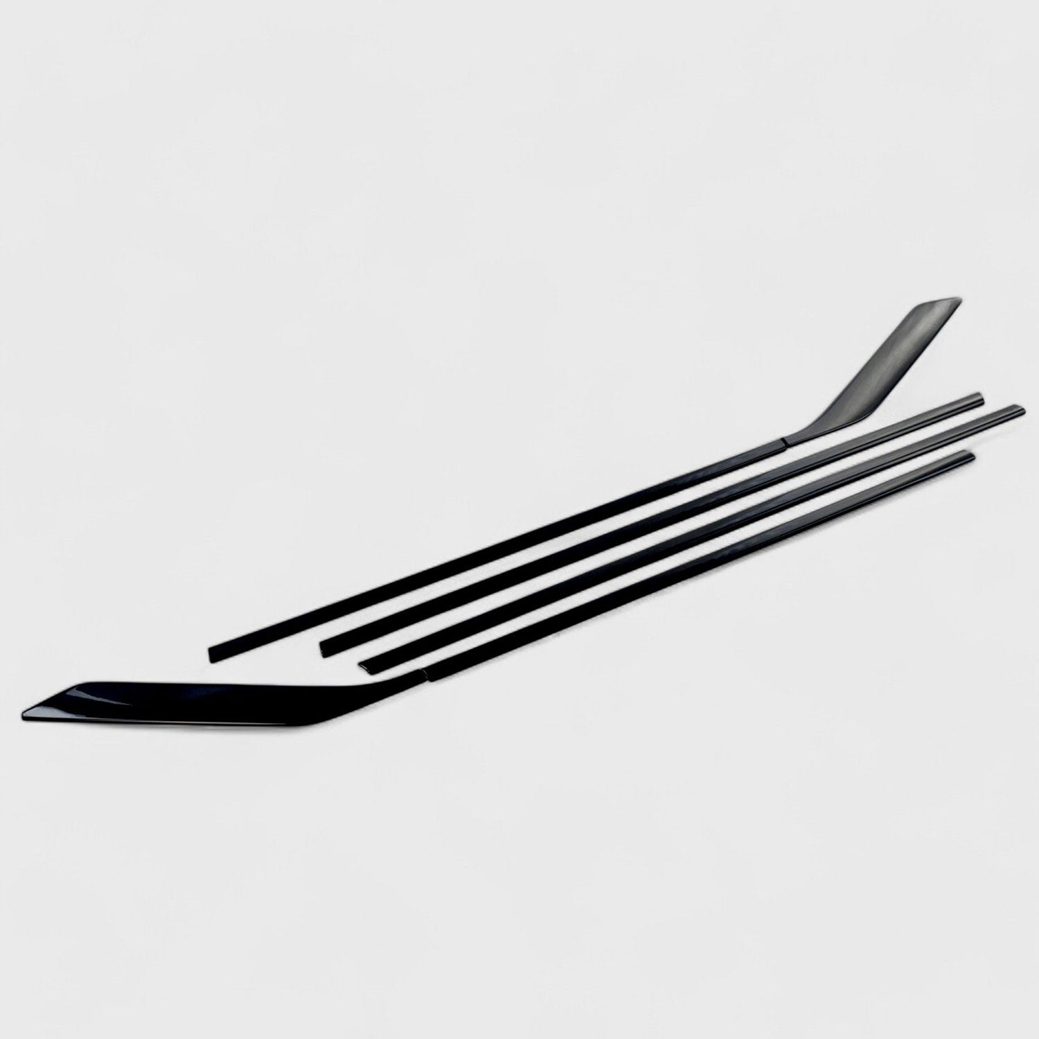 2019-2025 Nissan Altima Window Trim Set Gloss Black 6Pcs ABS Plastic