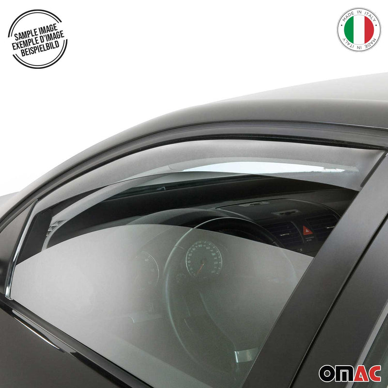 2016-2022 BMW X1 F48 Window Visor Vent Rain Deflector 2Pcs Smoke