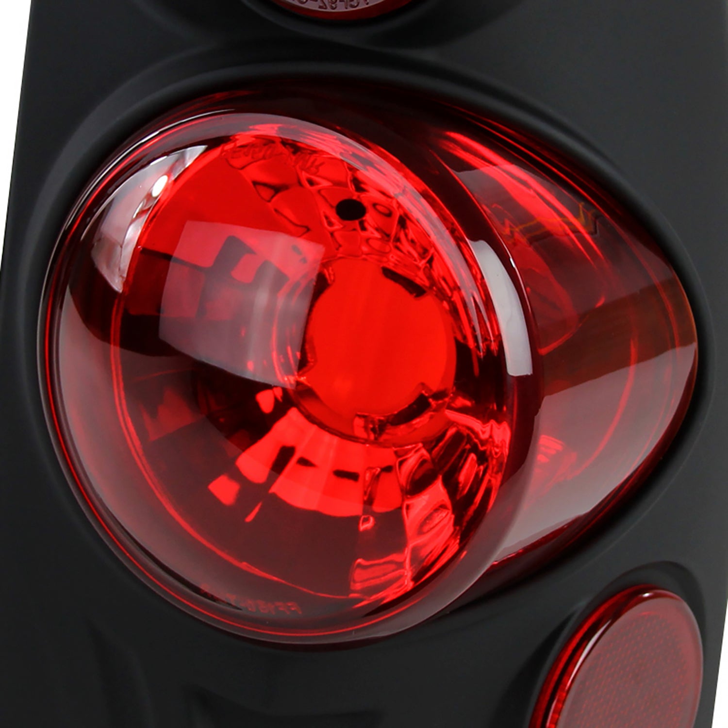 1997-2007 Ford F-150/F-250/350/450/550 Retro Tail Lights Matt Black/Clear
