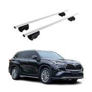 2020-2026 Toyota Highlander Roof Rack Cross Bars Silver