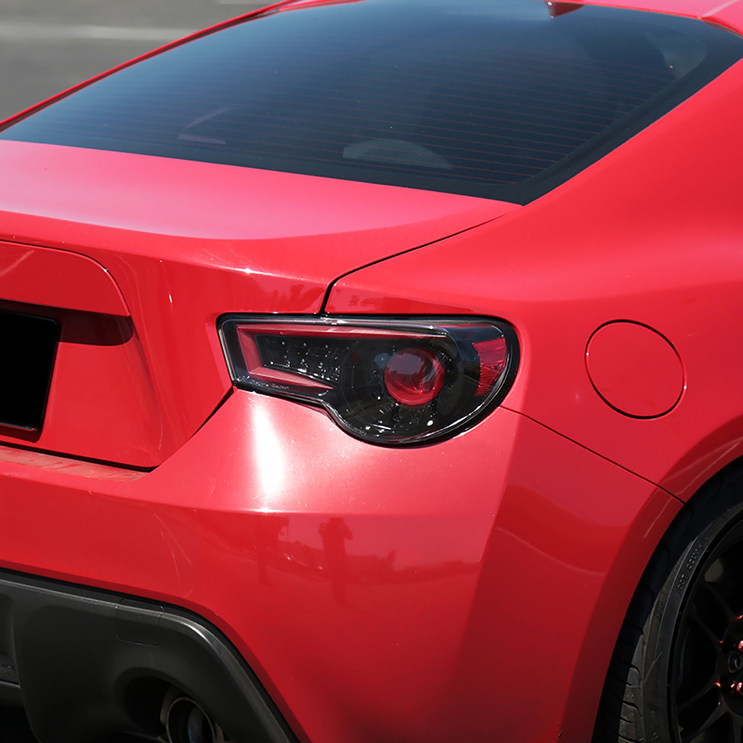 2012-2016 Scion FRS/ Subaru BRZ/ Toyota 86 LED Tail Lights Jet Black/Clear