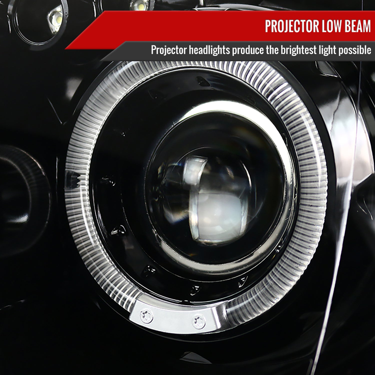 2004-2005 Subaru Impreza WRX/STI Outback Projector Headlights Jet Black