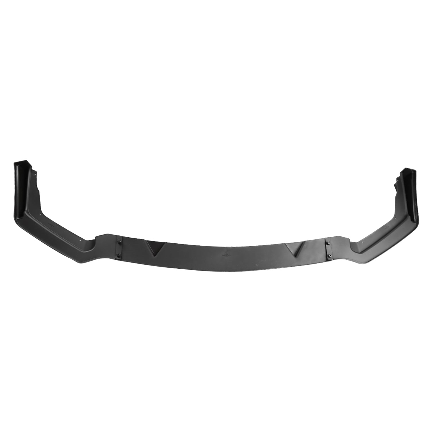 2014-2018 Infiniti Q50 Sport Matte Black Polypropylene 3Pcs Bumper Lip