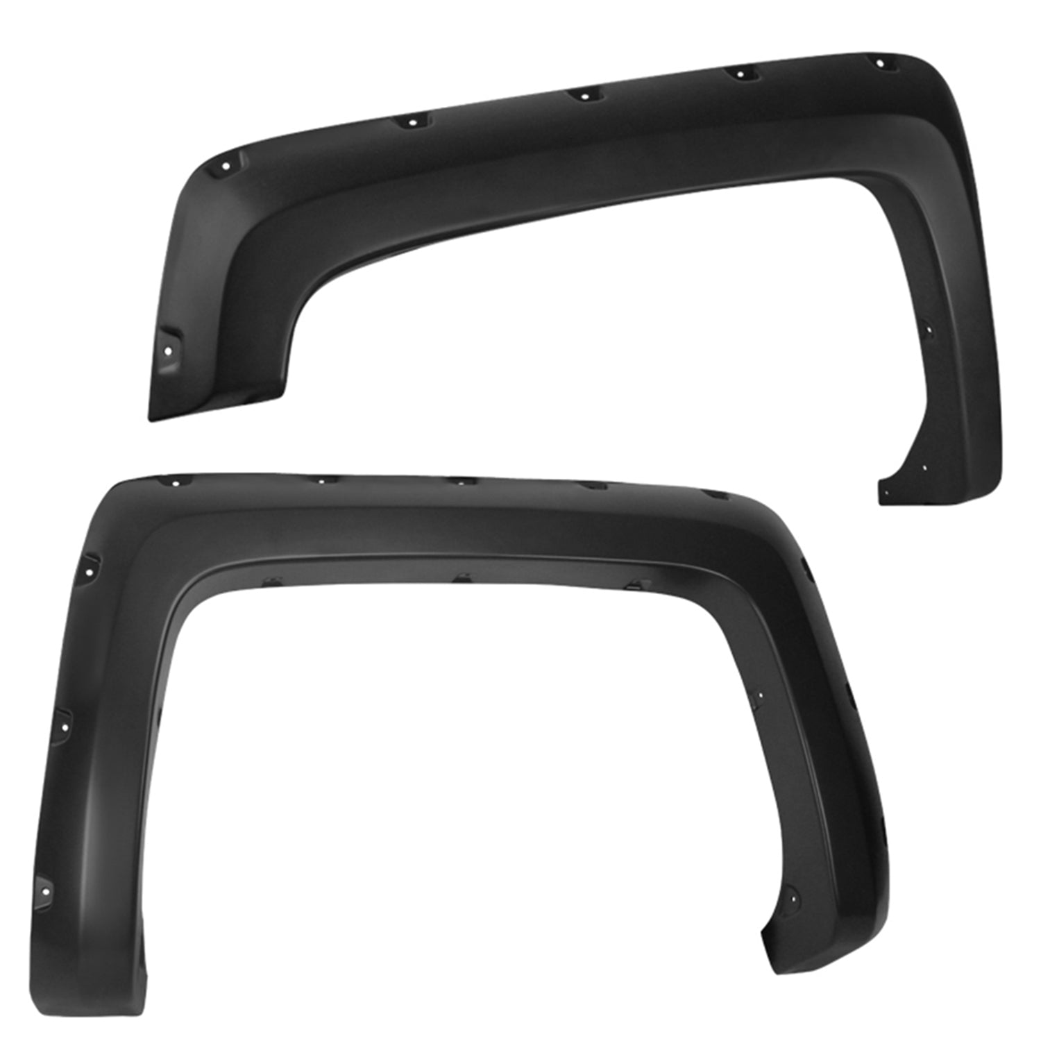 2014-2018 Chevy Silverado 2500HD/3500HD Fleetside Smooth Rivet Fender Flares