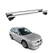 2001-2007 Subaru Impreza Wagon Roof Rack Cross Bars Silver