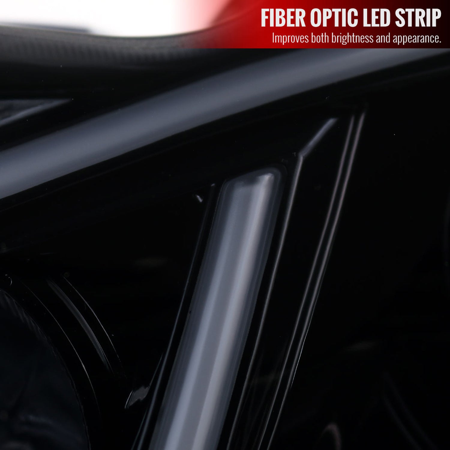 2001-2007 Mercedes W203 C Class Sedan LED Bar Headlights LED Signal Black