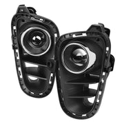 2018-2020 Kia Rio 9006 12v/51w Projector Fog Lights Kit Chrome/Clear Lens
