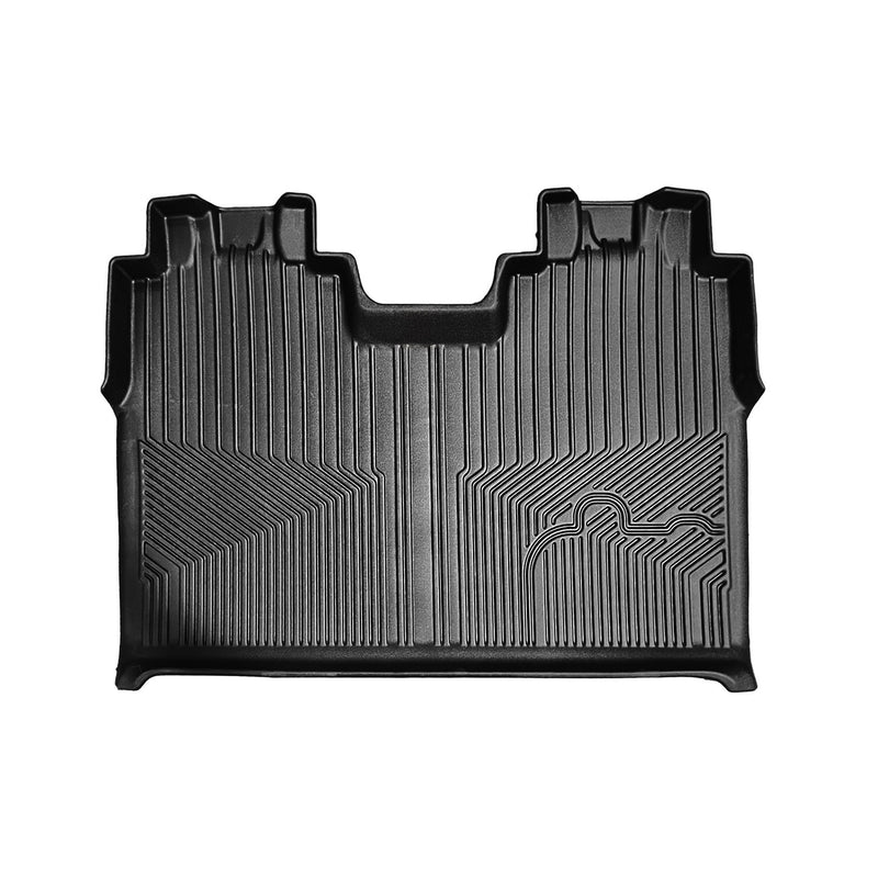 2010-2014 Ford F-150 Crewcab Premium Floor Mats Liners Second Row Rear Black