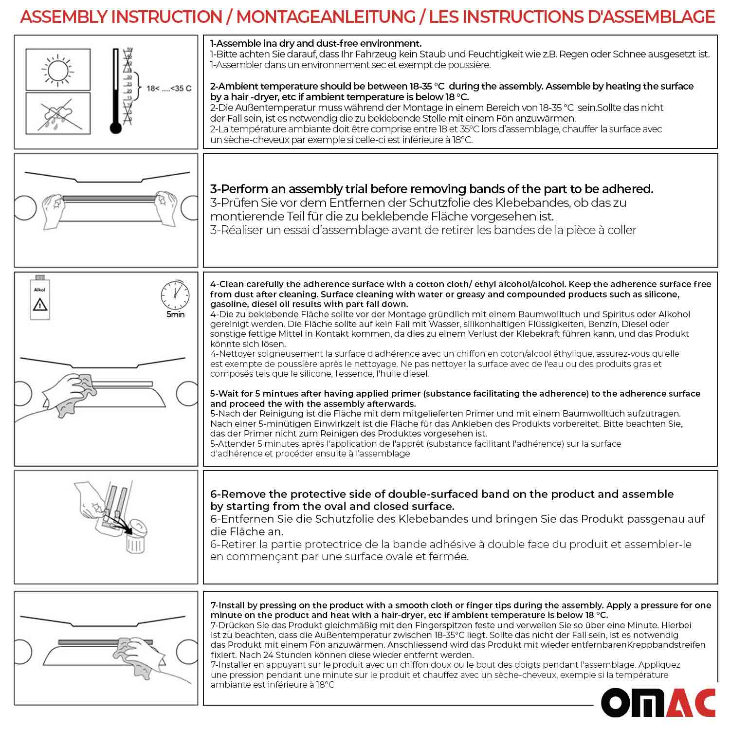 Front Bumper Trim Molding for VW Tiguan Allspace 2018-2020 Stainless Steel 1 Pc