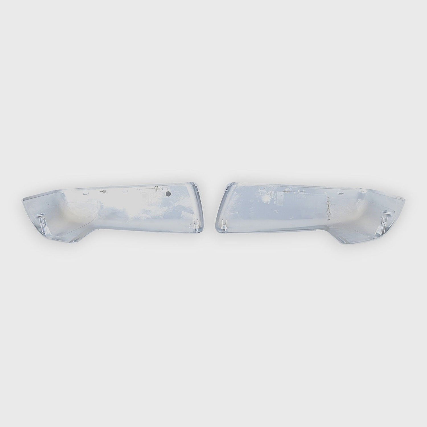 2019-2025 Chevrolet Silverado 1500 / GMC Sierra 1500 Mirror Cover Caps Chrome 2Pcs ABS Plastic