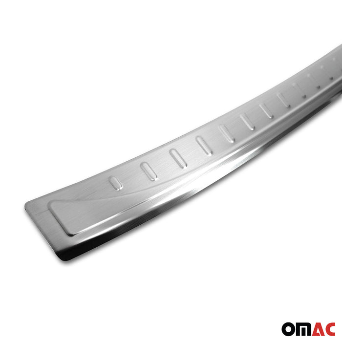 Rear Bumper Sill Cover Protector Guard for Seat Ateca 2016-2020 Brushed Steel