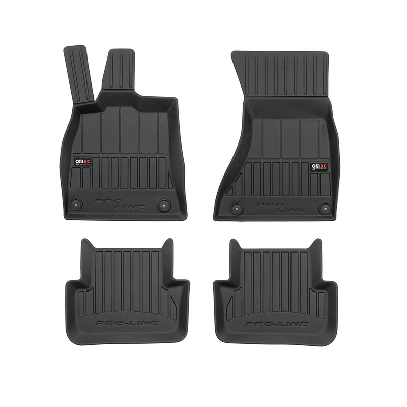 2008-2016 Audi A4 Sedan Wagon Allroad Premium Floor Mats Liners Full Set All Weather Heavy Duty