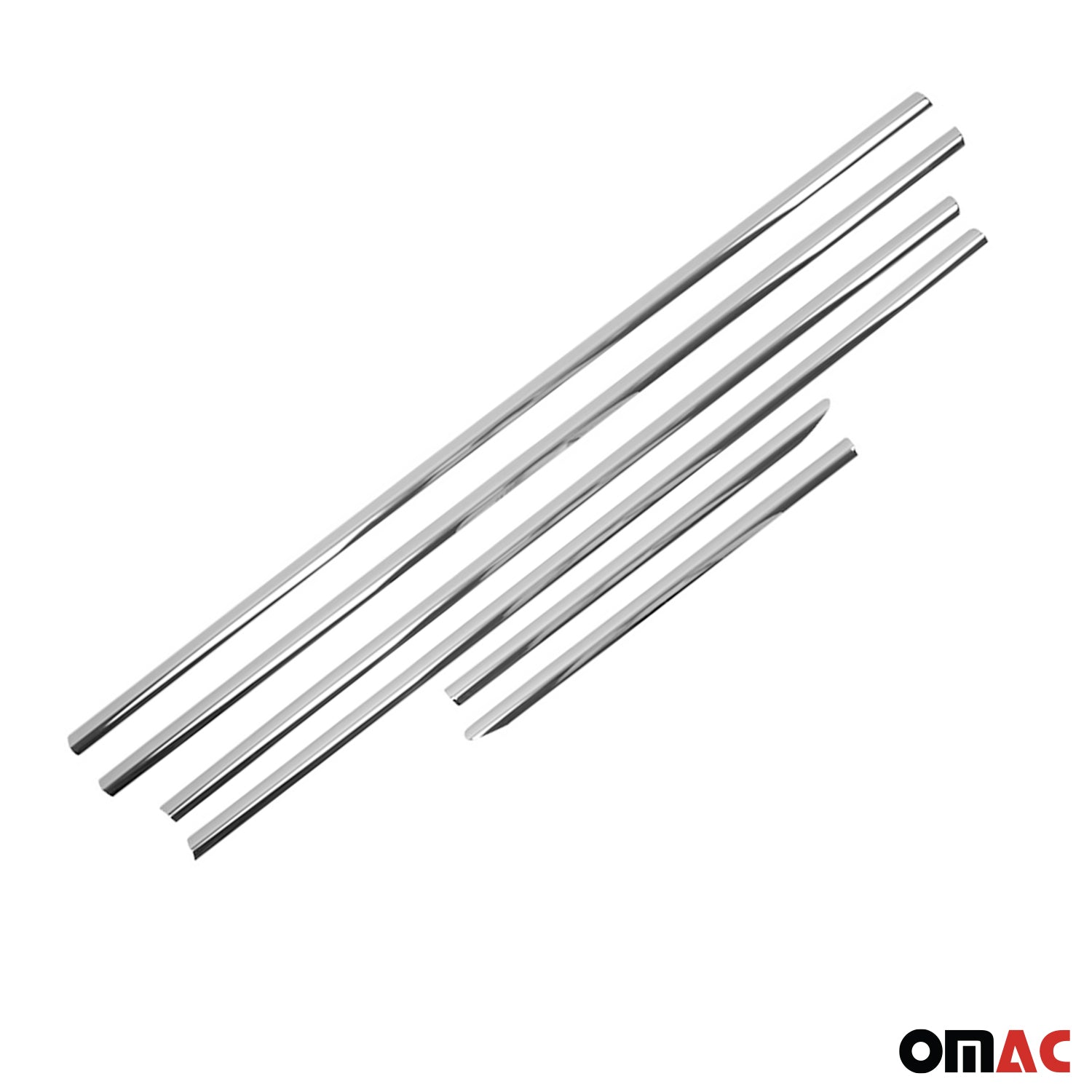 2015-2019 Volkswagen Golf SportWagen Window Molding Trim Streamer Stainless Steel