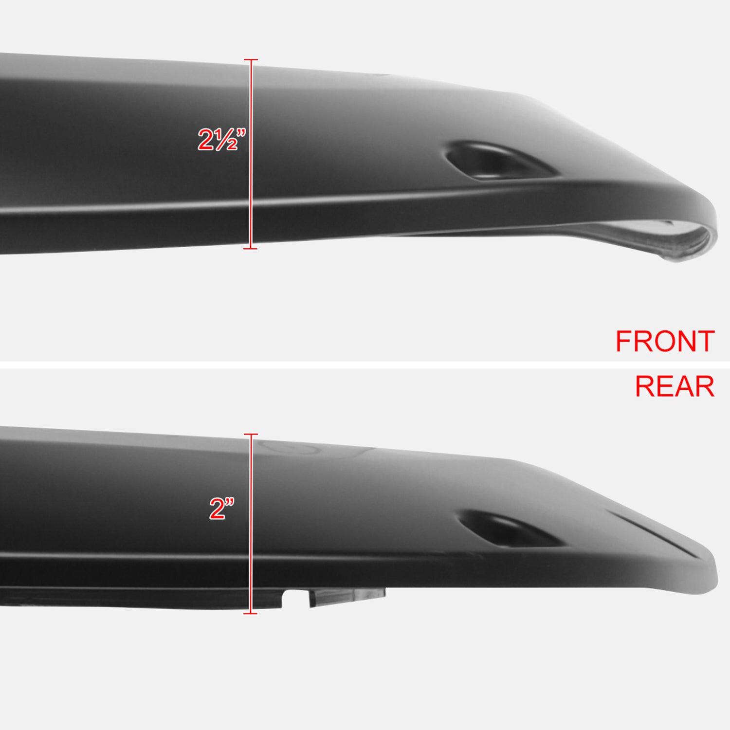 2020-2023 Chevy Silverado 2500/3500 HD 4PC Pocket Rivet Style Fender Flares