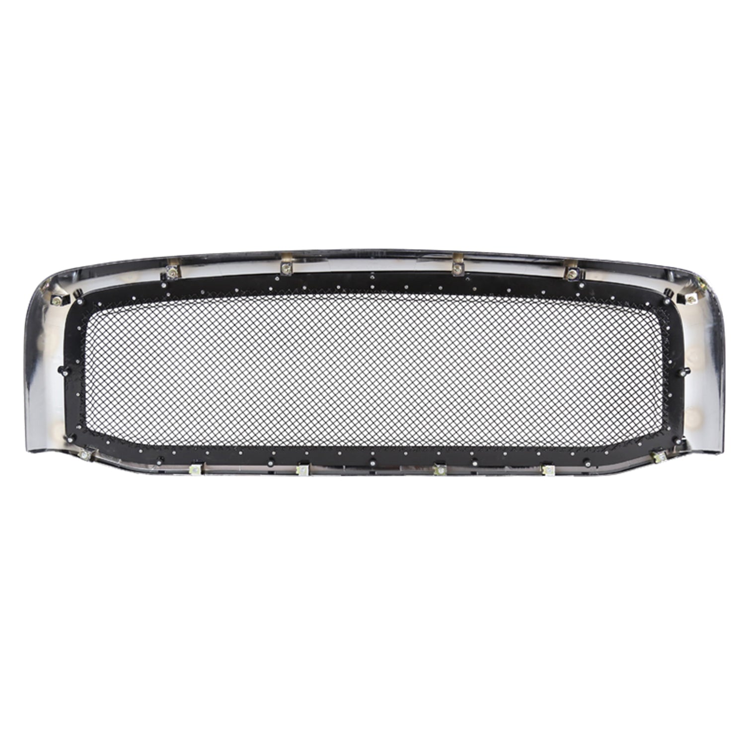 2006-2008 Dodge RAM Chrome ABS Rivet Style Grille w/ Stainless Steel Mesh