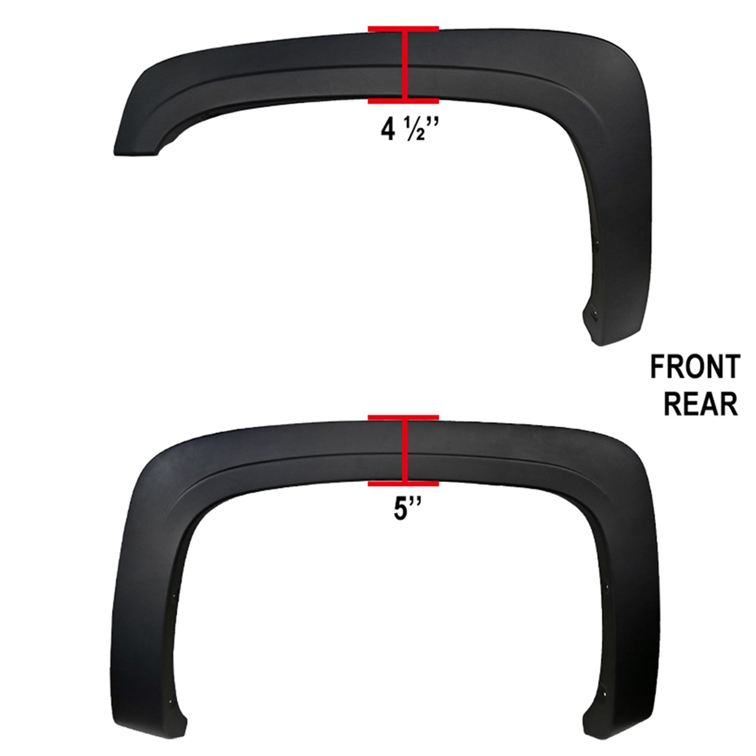 2007-2013 Chevy Silverado 1500/2500HD/3500HD Factory OE Style Fender Flares