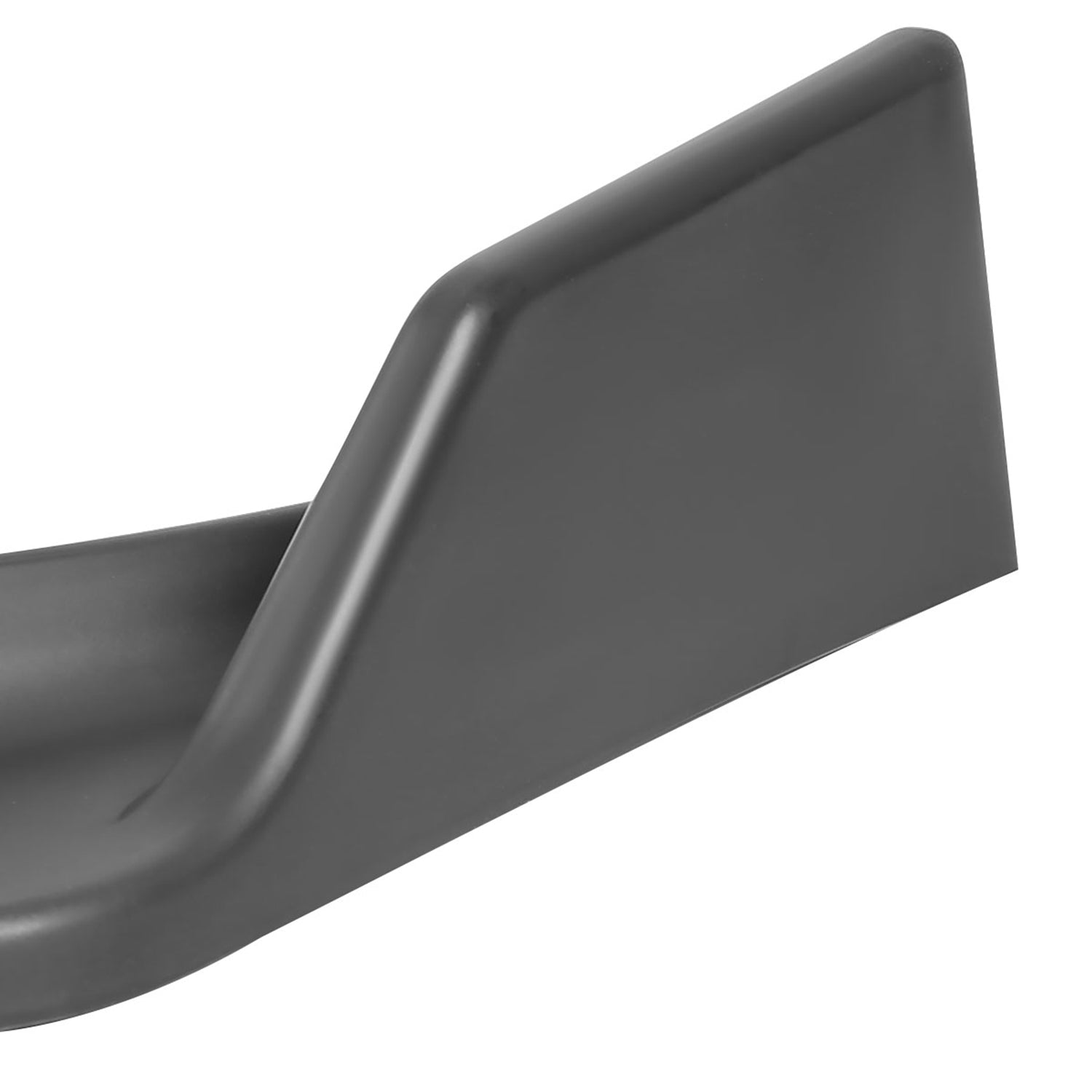 2014-2018 Mazda 3 Matte Black Polypropylene 3Pcs Bumper Lip Spoiler