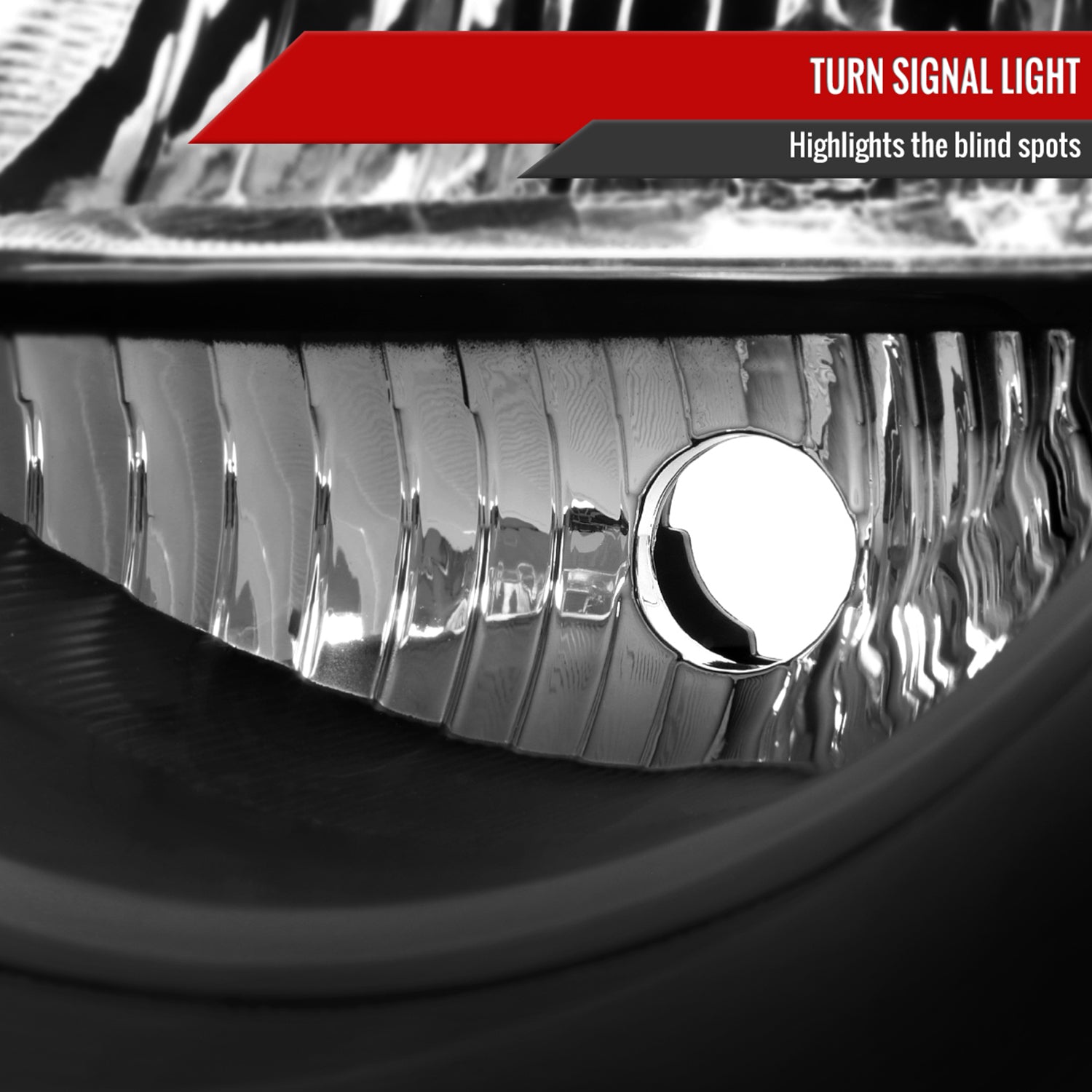 2005-2007 Jeep Grand Cherokee Factory Style Headlights Matte Black/Clear Lens