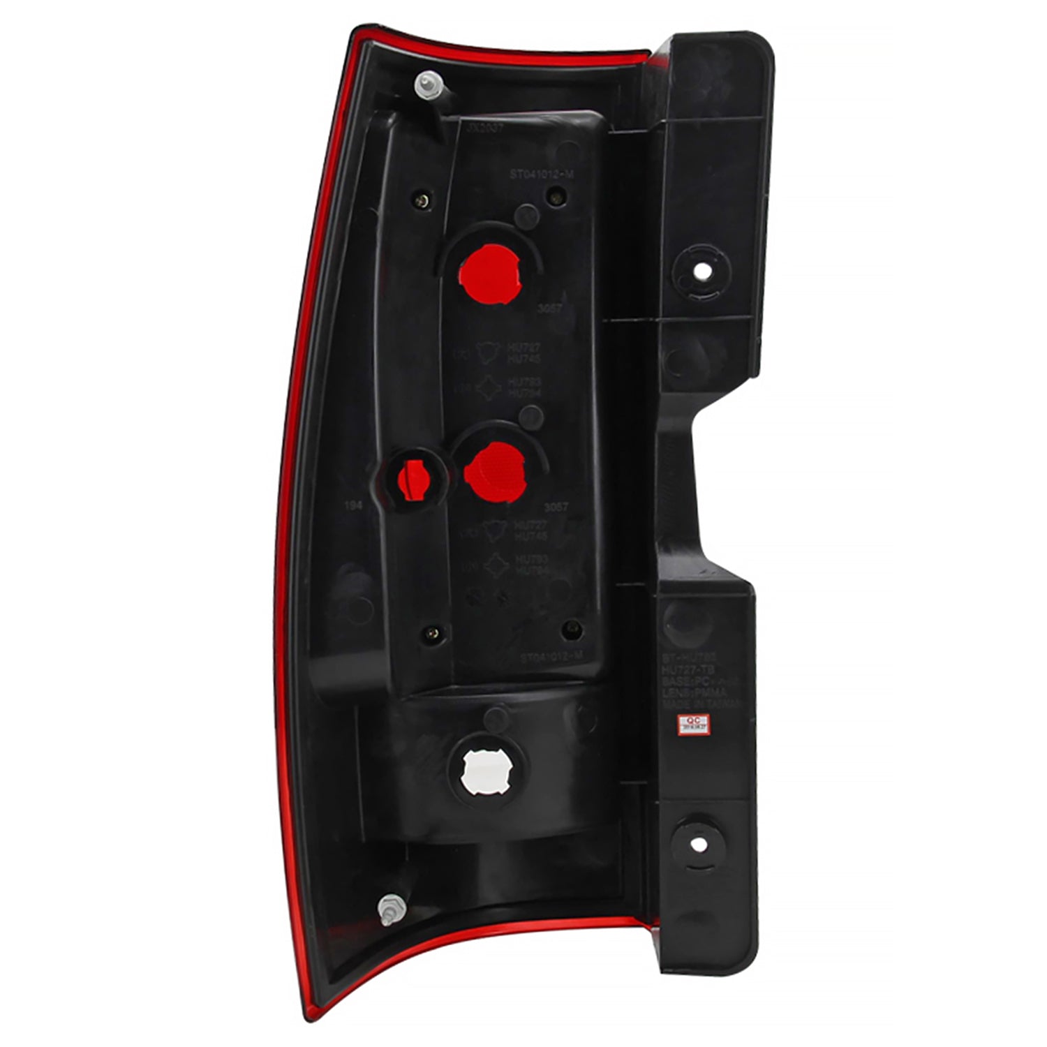 2007-2014 Chevy Tahoe/Suburban Tail Lights Chrome Housing/Red Clear Lens