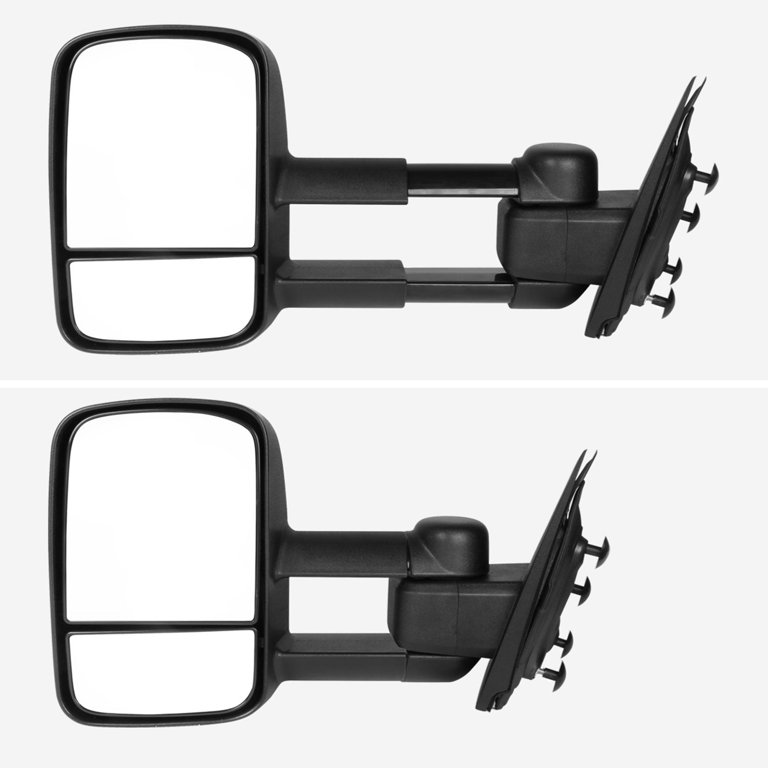 2014-2018 Chevy Silverado/Sierra Manual Adjustable & Extendable Towing Mirrors