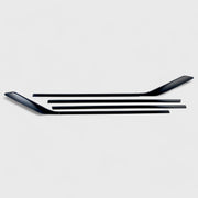 2019-2025 Nissan Altima Window Trim Set Gloss Black 6Pcs ABS Plastic
