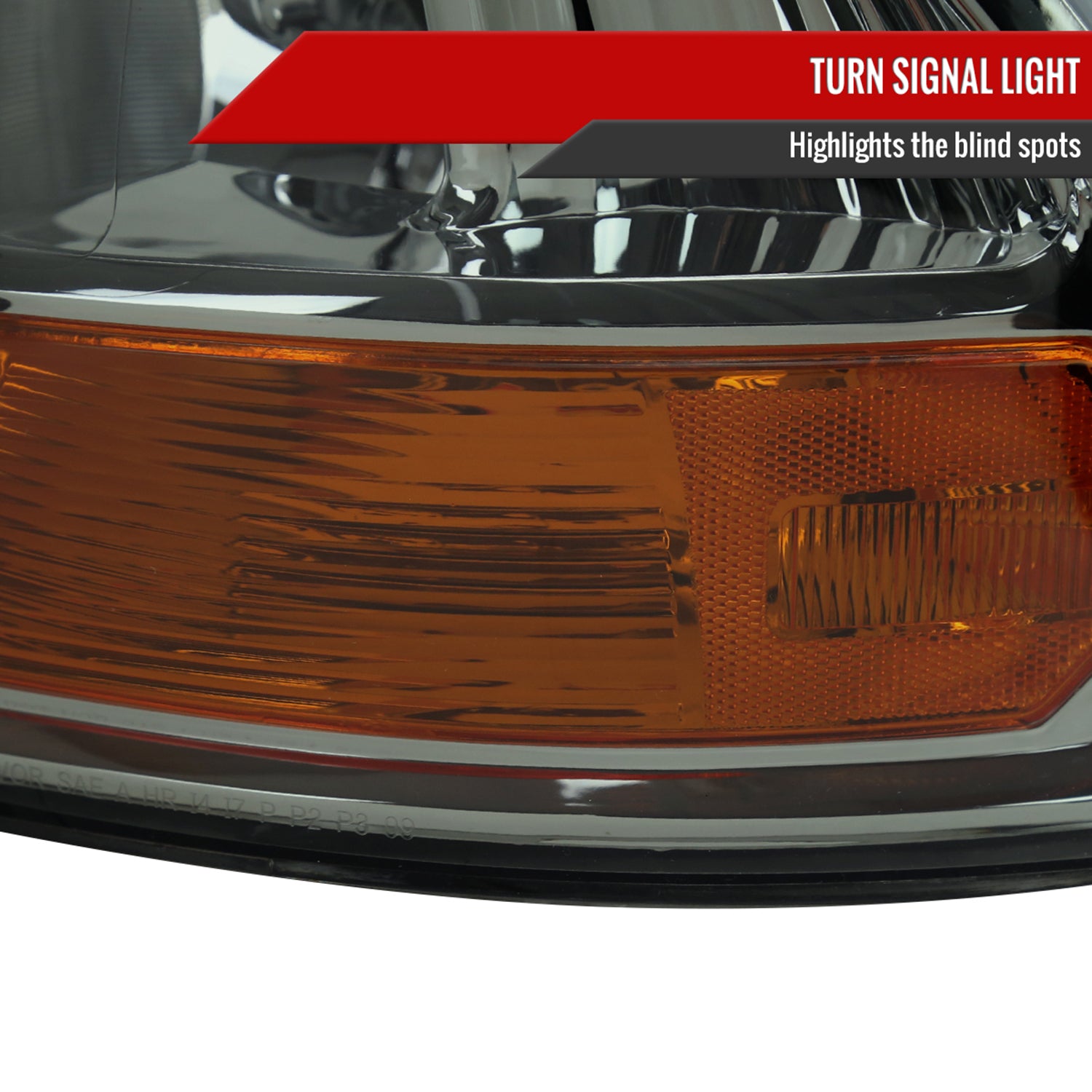 2009-2018 Dodge RAM 1500/ 2019-2023 2500 3500 Quad Headlights Chrome/Light Smoke