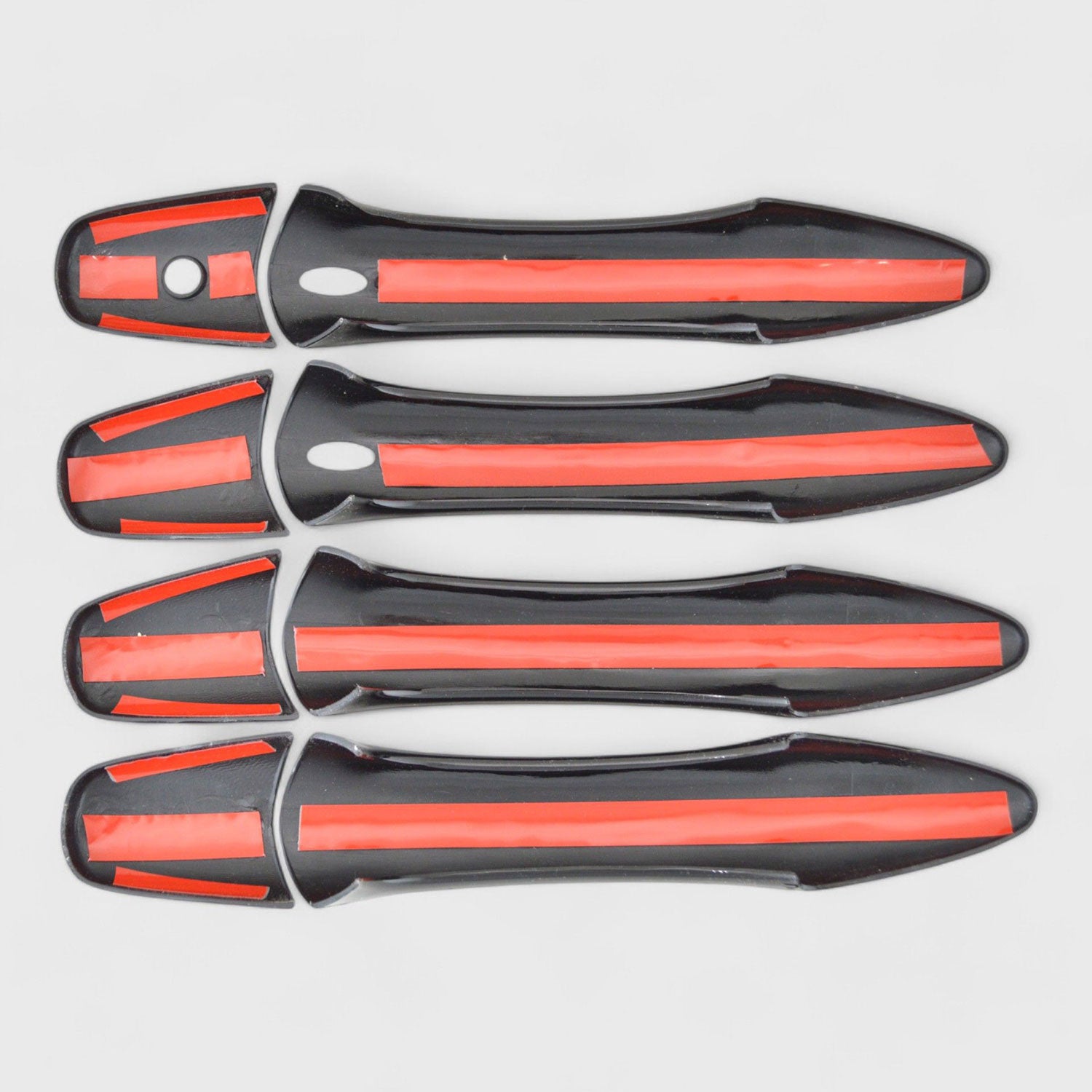 2016-2025 Nissan Armada Door Handle Cover Gloss Black 8Pcs ABS Plastic