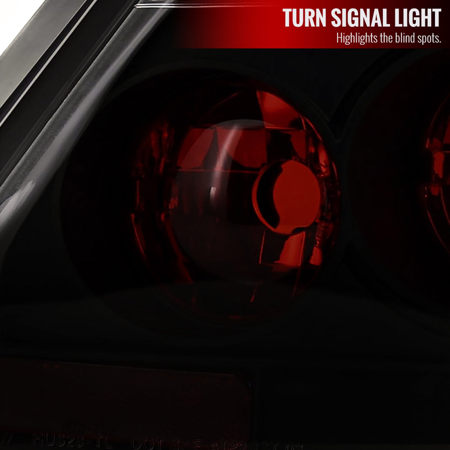 2004-2010 Scion tC Tail Lights Glossy Black Housing/Smoke Lens