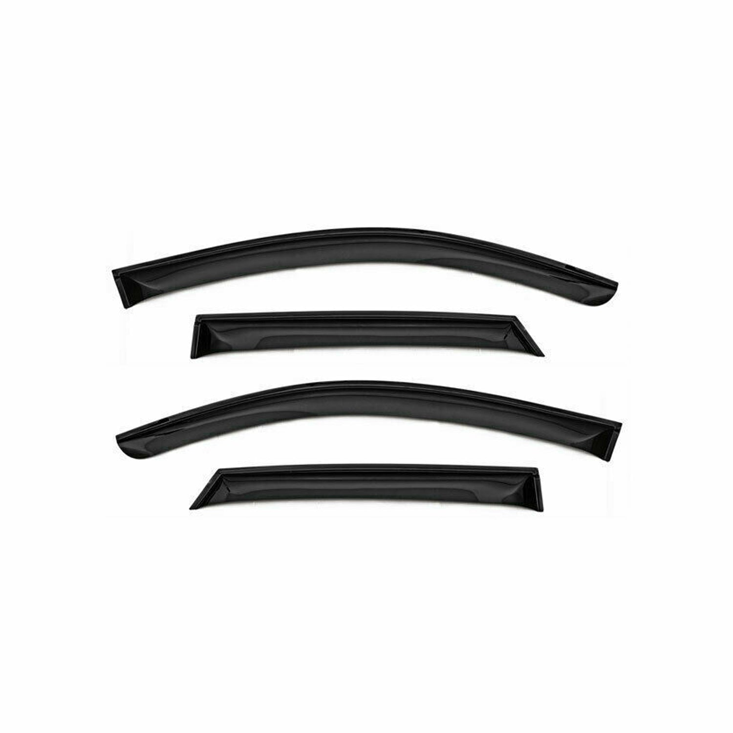 2012-2015 Honda Pilot Window Visor Vent Rain Deflector 4Pcs Smoke