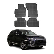 2014-2020 Mitsubishi Outlander Floor Mats Liners Full Set All Weather Rubber