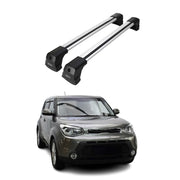 2014-2019 Kia Soul Roof Rack Cross Bars Silver