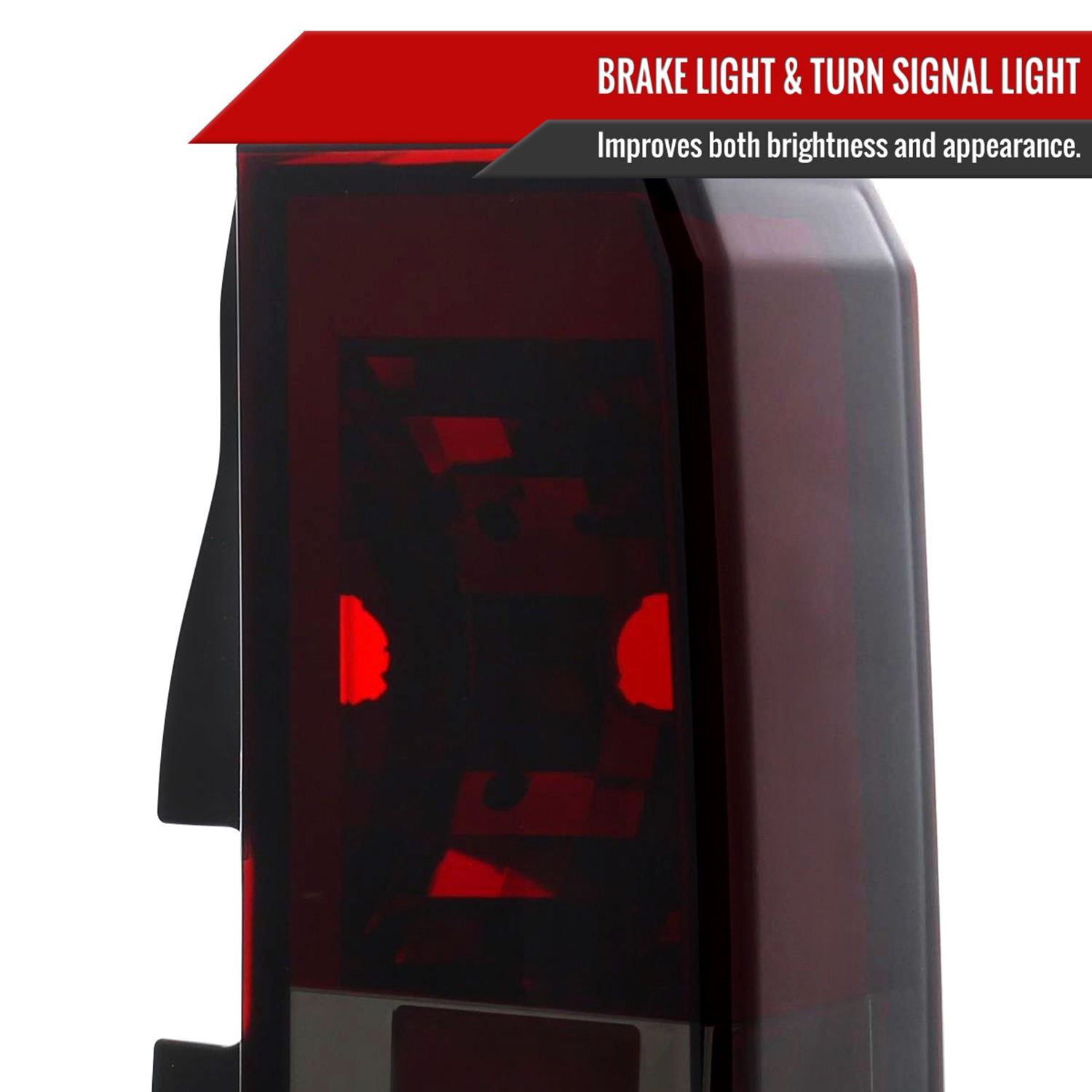 2005-2010 Hummer H3 Tail Lights Chrome Housing/Red Smoke Lens