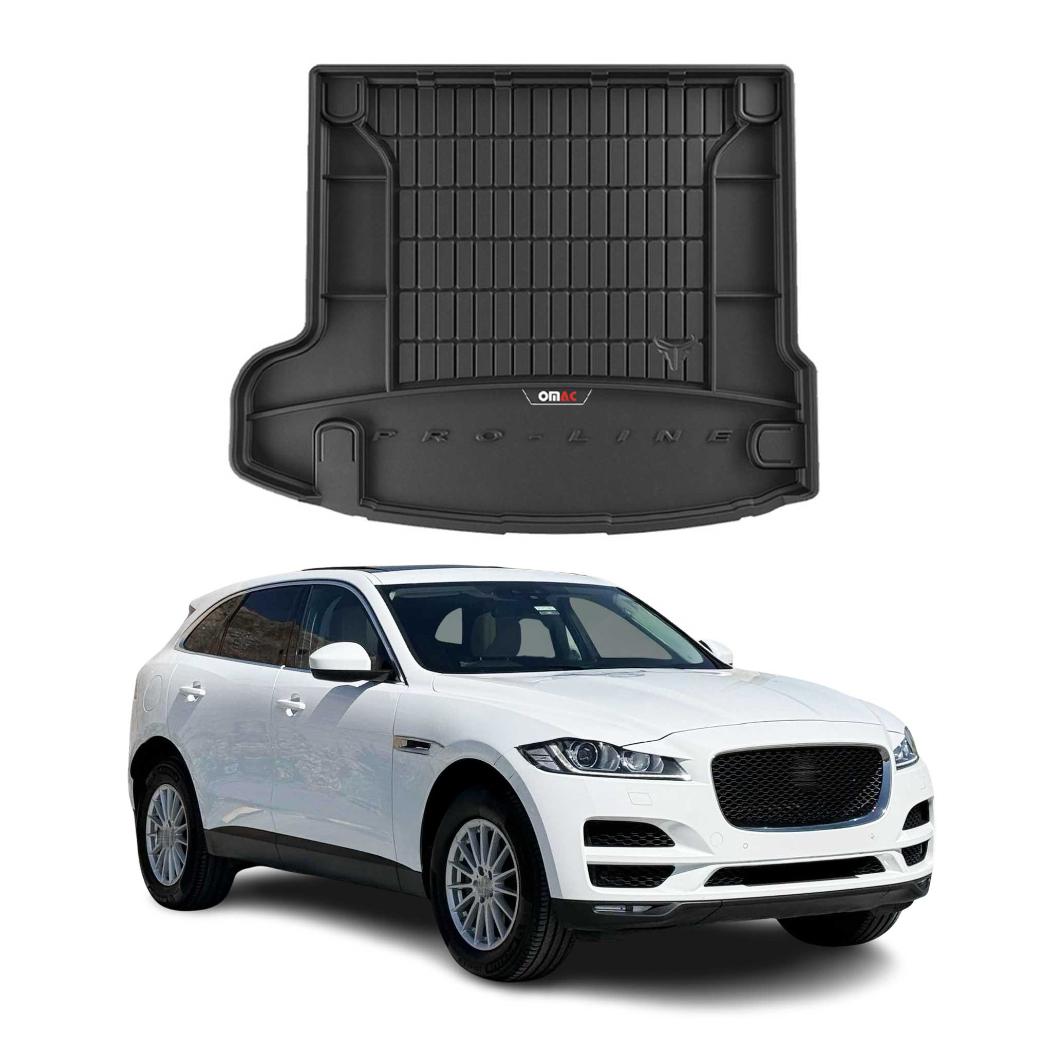 2017-2021 Jaguar F-Pace Premium Cargo Liner Trunk Mat All Weather Heavy Duty