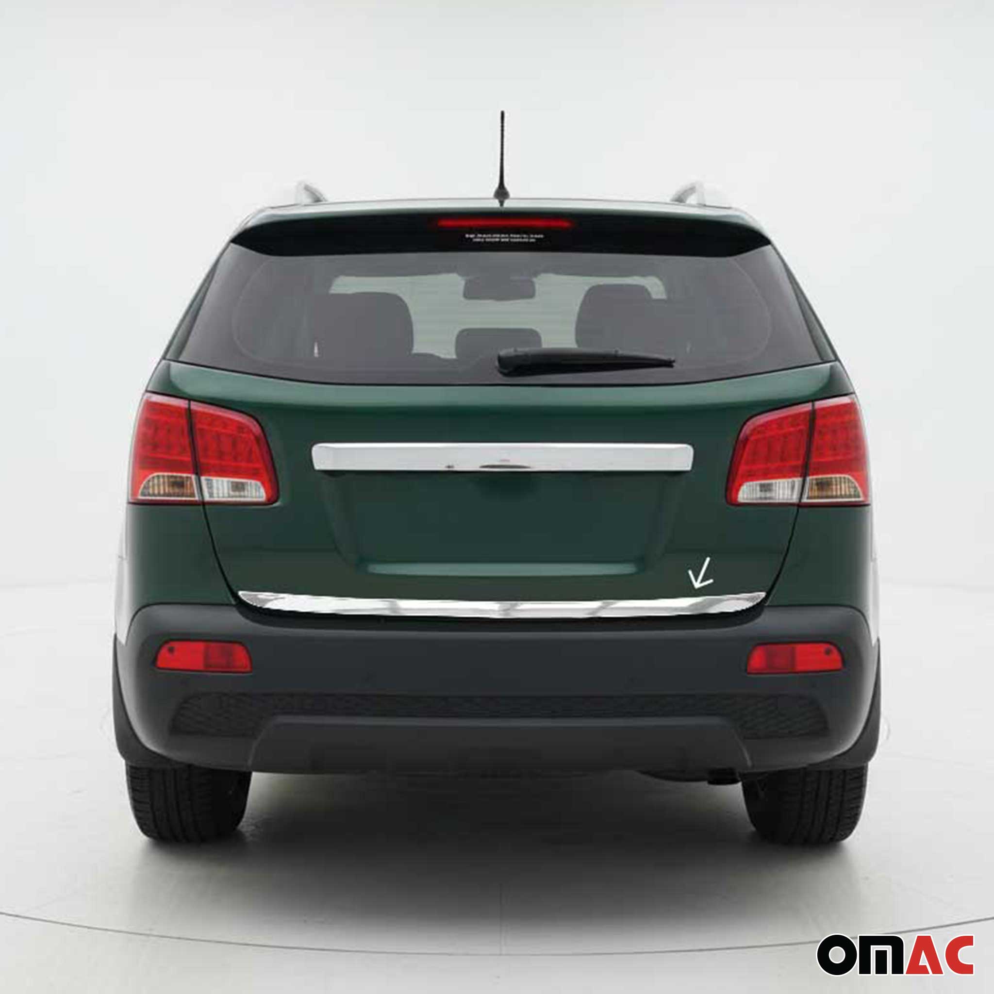 2011-2013 Kia Sorento Rear Trunk Molding Trim Stainless Steel Silver