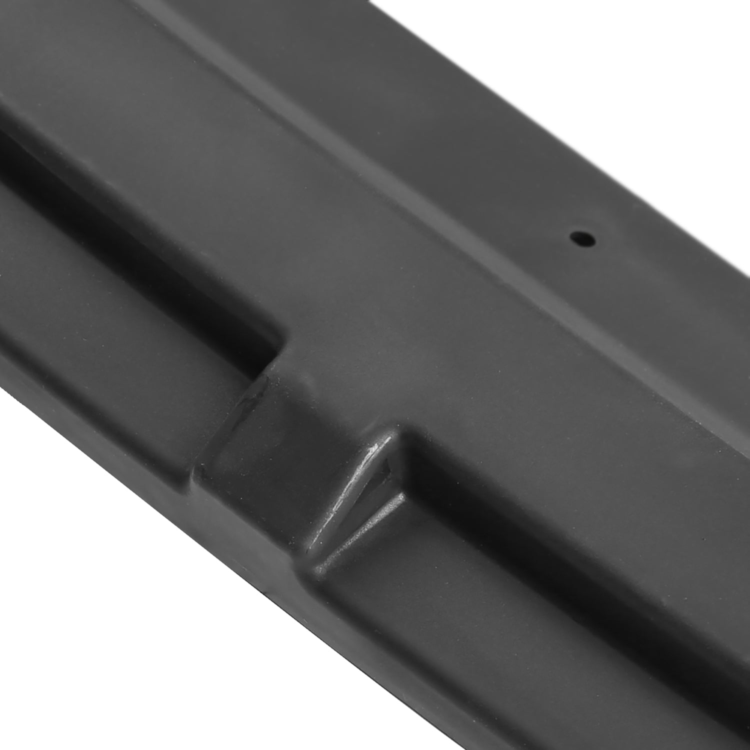 2015-2018 Ford Focus Matte Black Polypropylene 3Pcs Bumper Lip Spoiler