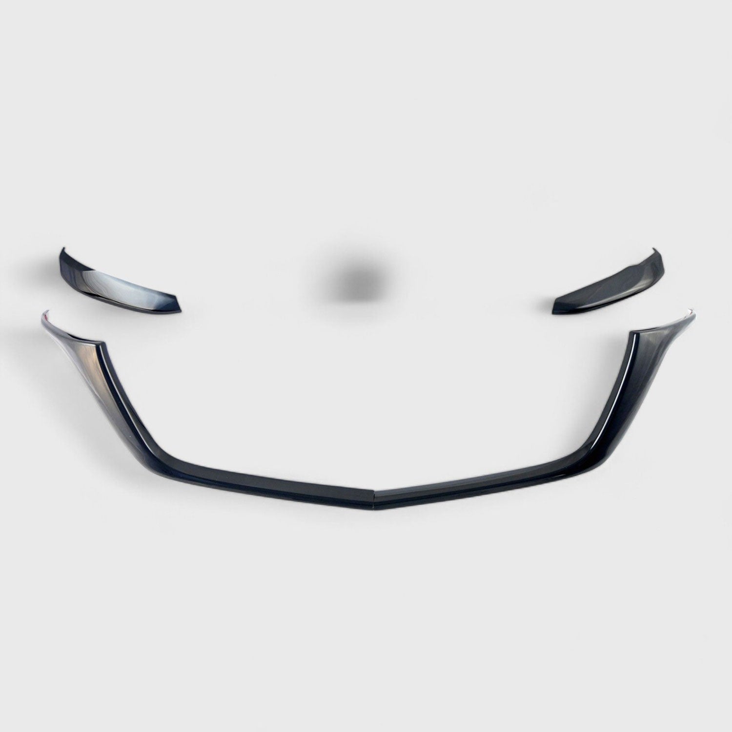 2024-2025 Mazda CX-90 Grille Overlay Gloss Black 4Pcs ABS Plastic