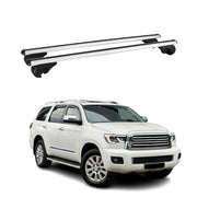 2008-2022 Toyota Sequoia Roof Rack Cross Bars Silver